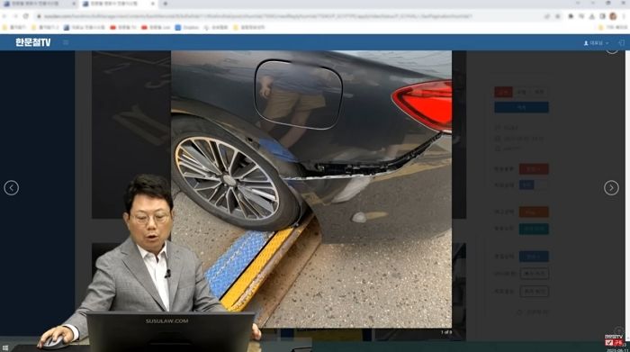 주차 한 번에 성공 못하면 차량 그대로 박살 난다는 ‘공포의 주차장’ (영상)