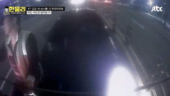 ‘음주운전’ 차량에 치여 다리 절단한 60대 환경미화원 (feat. 한문철 영상)