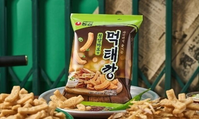 농심 ‘먹태깡’ 대박나자 먹태+청양마요맛 더한 신상 과자 쏟아지고 있다