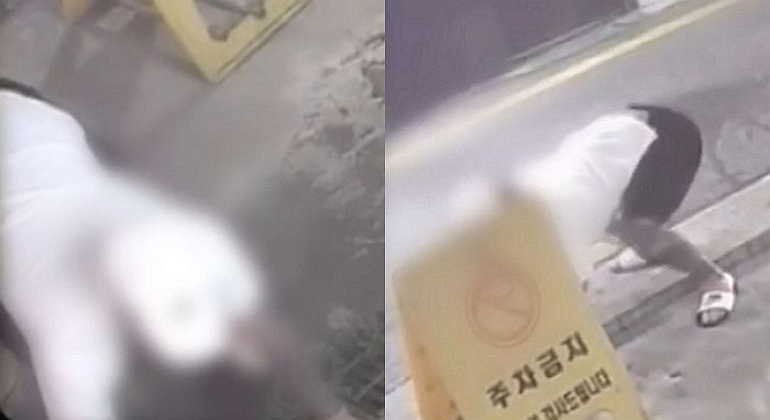 ‘3종 마약’에 취해 좀비처럼 강남 길바닥 기어다니는 문신남 (+영상)