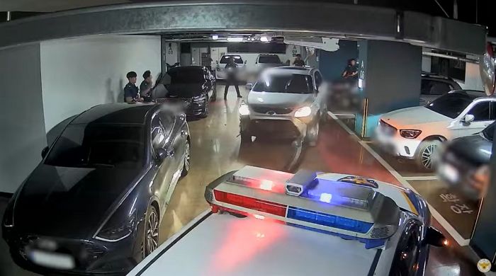 주차된 차량 17대 들이받은 20대 음주운전자에 ‘실탄 6발’ 쏜 경찰의 현장 검거 영상