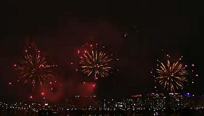 오늘(7일) 서울 밤하늘 환하게 밝힌 ‘세계 불꽃축제’ 현장 사진 보고 소원비세요