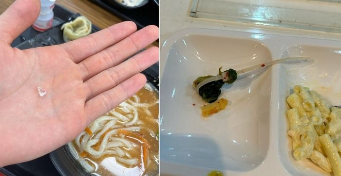 “맛있다 소문난 유명 대학교 학식에서 ‘케이블 타이 김치·벌레탕’이 나왔습니다”