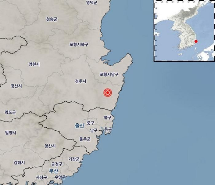 새벽에 규모 4.0 지진 일어난 경주...“도로 위아래로 흔들렸다” (CCTV 영상)