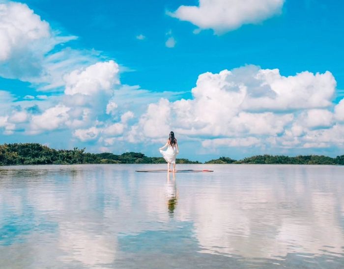 겨울 제주도 여행 가서 찍으면 ‘인생샷’ 건질 수 있는 제주 돌문화공원의 ‘투명 하늘연못’