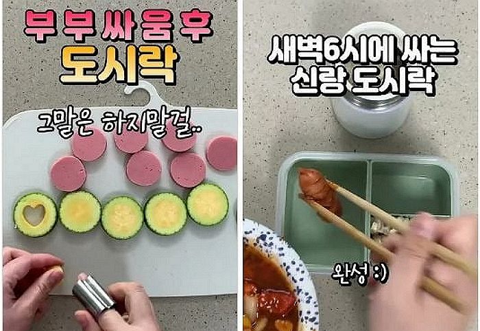 “아내가 아니라 시종”...남편 위해 도시락 싸는 여성 비하하는 여초 커뮤 회원들
