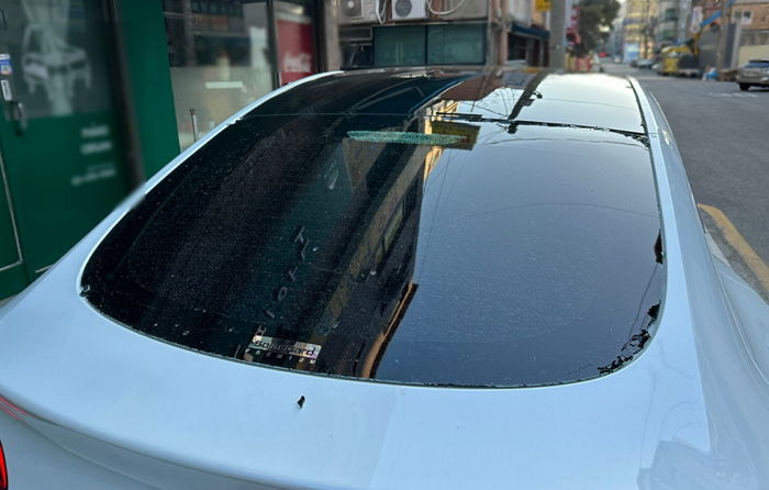 “저절로 뒷유리 깨져”...날씨 추워지자 테슬라 차주들 한파 피해 속출 (사진)
