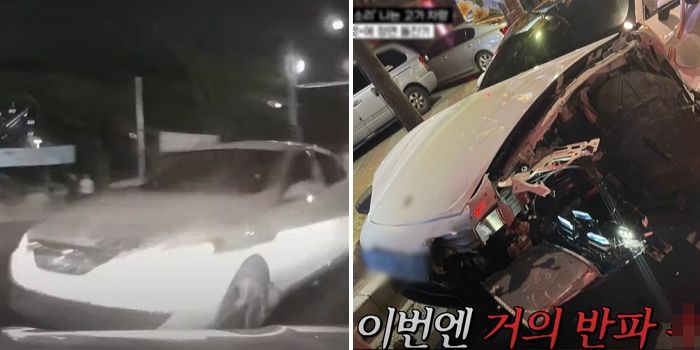 종합보험 없는 음주차량에 사고 난 포르쉐 운전자의 안타까운 결말