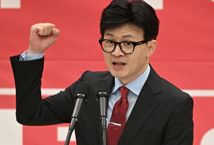 한동훈, 이재명 지역구 찾아 “총선 승리하면 ‘국회의원 300→250명’ 감축 법안 발의”