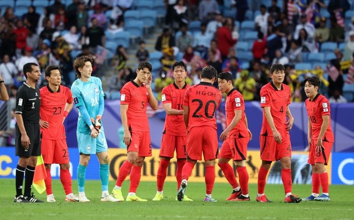 클린스만호, 한국 ‘130위’ 말레이와 3-3 무승부...아시안컵 16강 한일전 불발