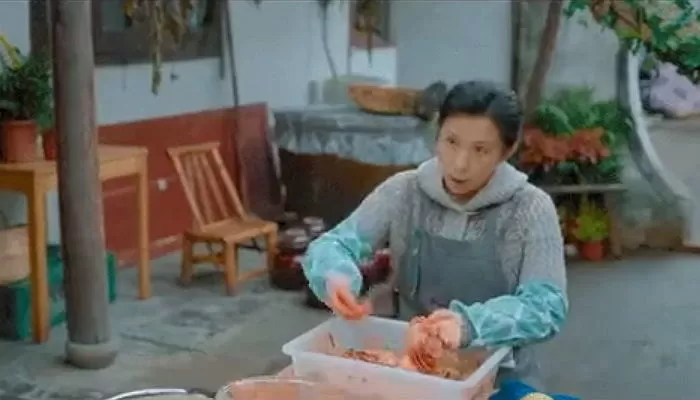 중국 드라마 량언사의 속 김장 장면 / 良言写意