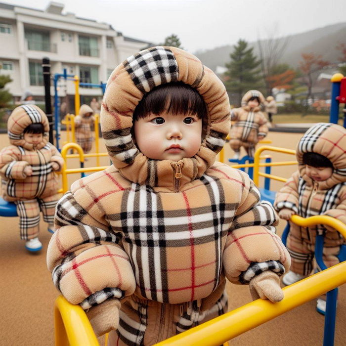 “놀이터 가면 아이들 다 명품 입어...저도 못 입는 버버리 패딩 할부로 딸 사입혔습니다”