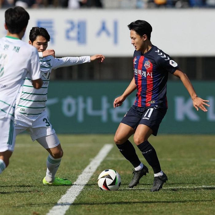 황선홍 감독 왔다는 말에 ‘메시 빙의’해 수비수 4명 제치고 ‘원더골’ 폭발시킨 이승우 (영상)