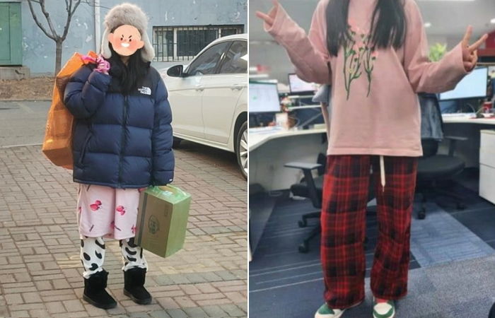 직장 상사들 킹받게 하려고 일부러 ‘수면 잠옷’ 입고 출근하는 중국 MZ들