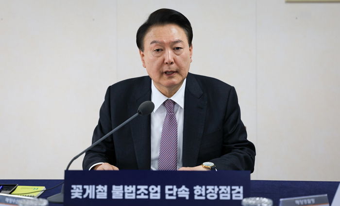 윤 대통령, 별도 일정 없이 한남동 관저서 ‘총선 개표’ 주시