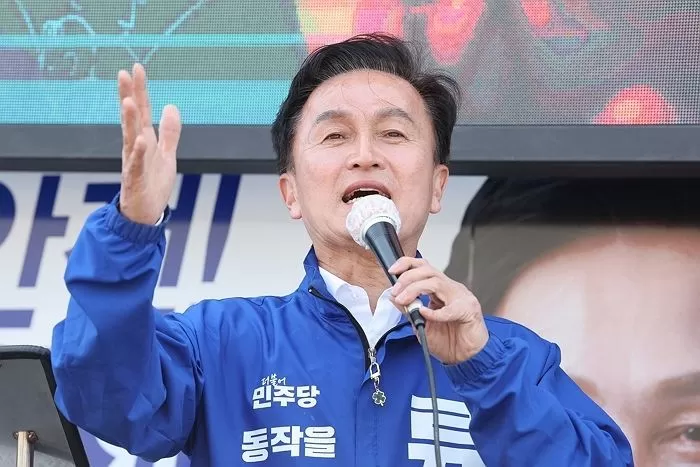 류삼영 더불어민주당 후보 / 뉴스1
