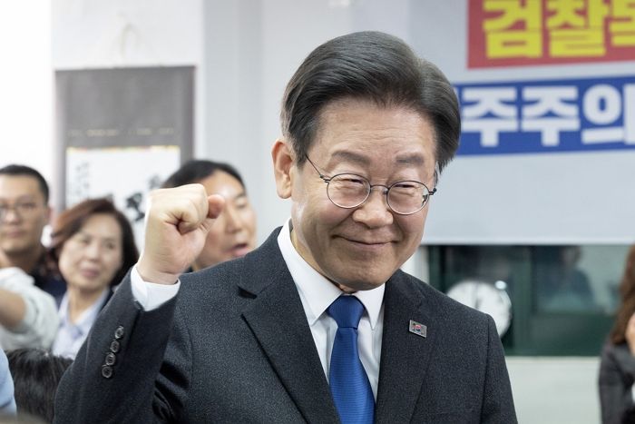 ‘명룡대전’에서 승리한 이재명 소감...“유권자의 선택은 윤석열 정권에 대한 심판”
