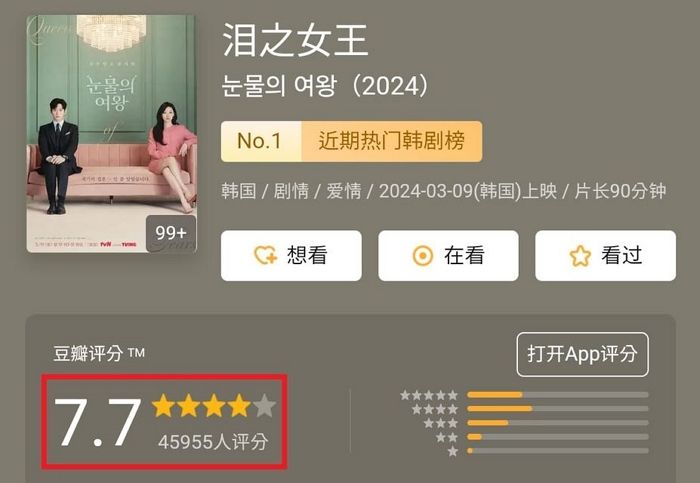 ‘눈물의 여왕’ 훔쳐보는 중국, 리뷰만 4만 6천건... 서경덕 “당국 나설 때”