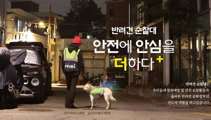산책하면서 동네 지키는 ‘댕댕이 보안관’ 될 수 있는 서울시 반려견 순찰대 인기 폭발 (사진)