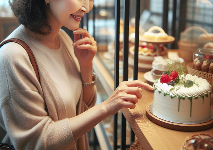 진열된 케이크 장식 맨손으로 만지는 아줌마 행동 지적했다가 민원 받은 유명 빵집 사장