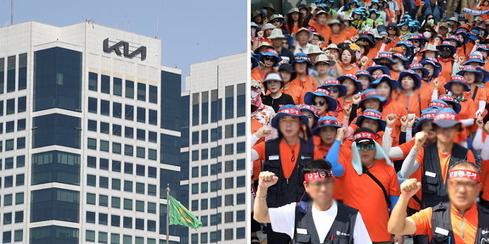 기아 노조 “정년 64세로 연장하고 환갑 때는 100만원 경조금 지급하라”