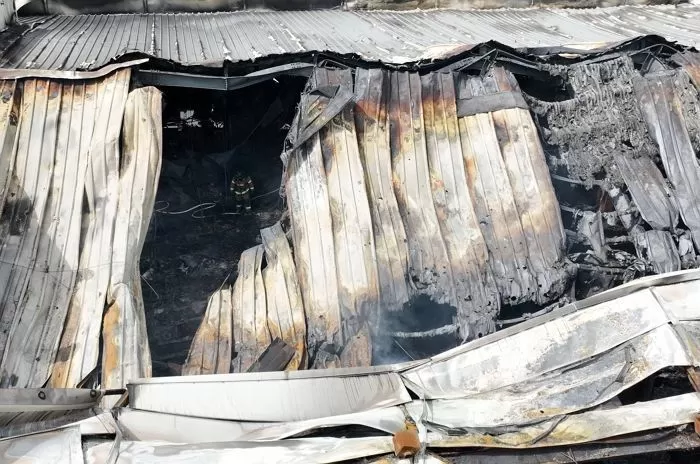 화성 공장 화재 '인명 수색' / 뉴스1&nbsp;