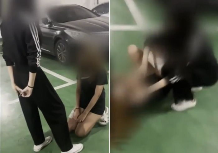 또래 여학생 지하 주차장서 폭행하고 촬영한 수원 10대들...인생 망쳐놓겠다며 한 협박 수준
