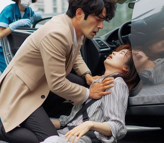 “차 안에서 거품 물고 기절한 여성 구했더니...‘몸 만졌다’며 100만원 달랍니다”