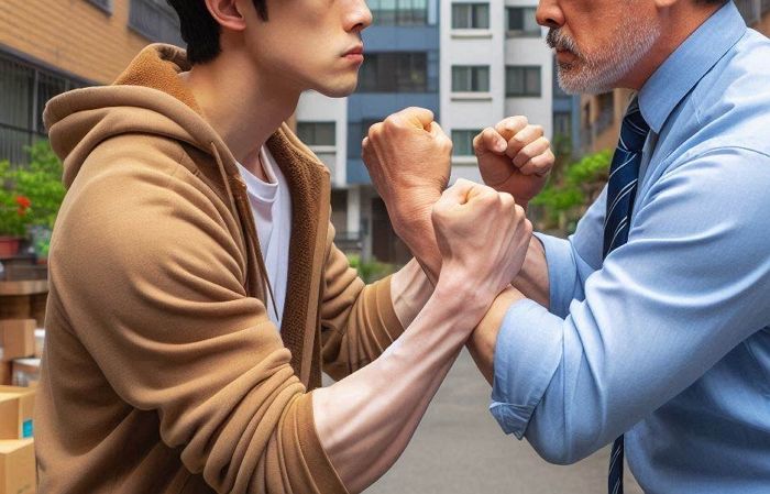 “오빠 아버지가 나를 추행”... 여자친구 말에 분노한 아들, 아빠와 ‘주먹다짐’