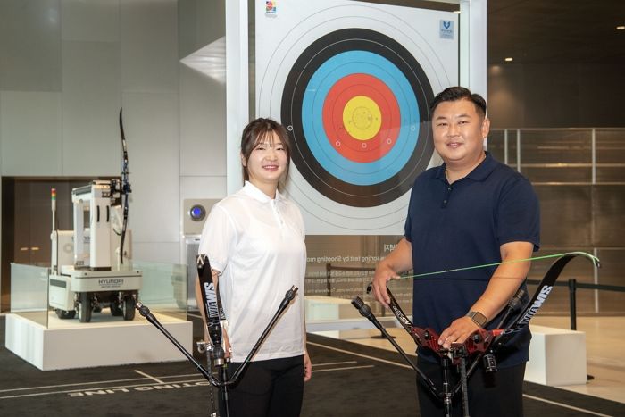 현대차 정의선, 언제나 양궁에 진심... 최첨단 기술 총동원한 ‘훈련 슈팅로봇’까지 만들었다