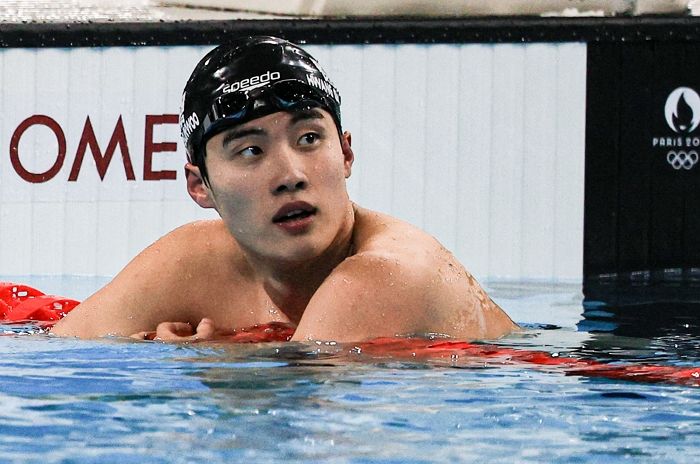 한국수영 황선우·김우민, 자유형 200m 동반 ‘탈락’... 시나리오에 없던 실패