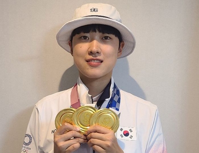 “낄낄빠빠하자”... 안산, 임시현 인스타에 ‘금메달 축하’ 남겼다가 악플 쏟아졌다