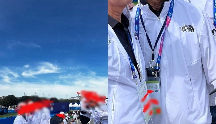 올림픽 양궁 경기 중 소리치며 상대 선수 방해.... ‘민폐 논란’ 한국인 아저씨들의 정체