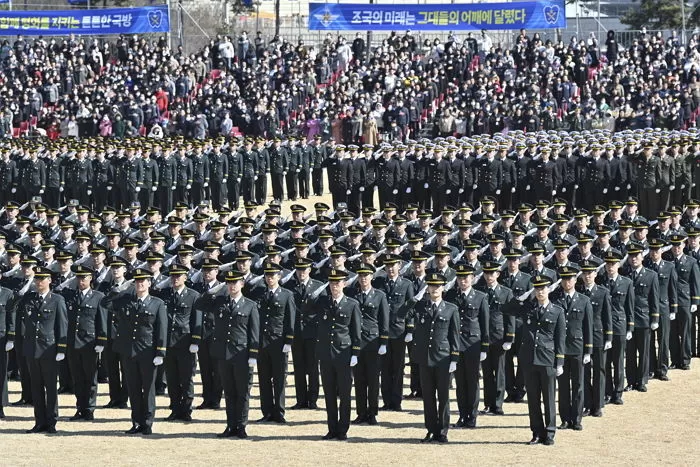 2023 학군장교 통합임관식 / 뉴스1