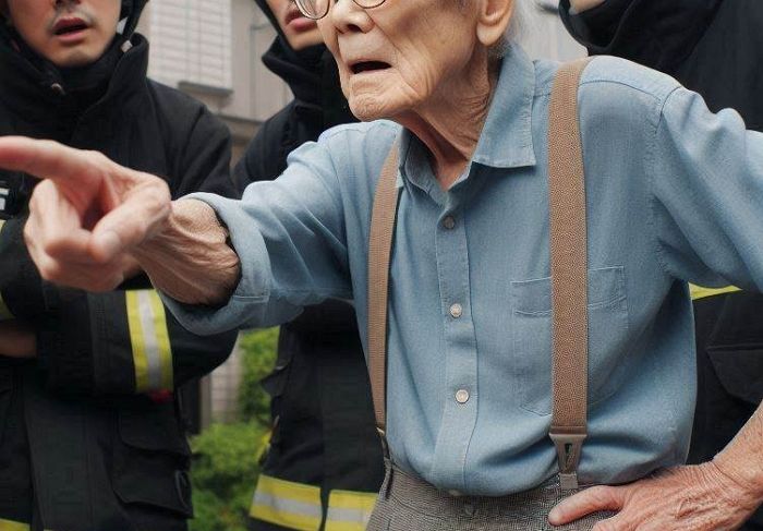 소방관들 목숨 걸고 ‘말벌 집’ 떼고 있는데... “벽타고 가서 떼라”며 핀잔준 할아버지