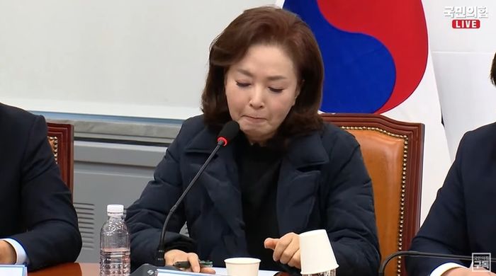 ‘비상계엄’ 윤 대통령 옹호하며 울먹인 친윤... “야권, 무도하다” 하소연