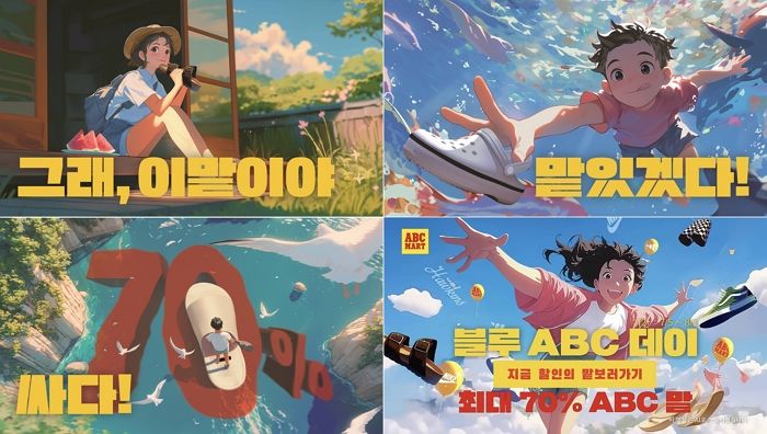 1020세대 취향 저격한 ABC마트... 키워드 검색량 966% 폭등·‘2024 디지털 광고 대상’ 금상