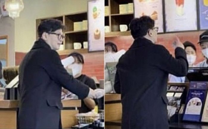 “살 오르고 표정 편안해 보여” 강남 스벅에서 음료 주문하는 한동훈... 사퇴 후 첫 근황