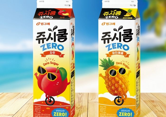 당 걱정 없이 유산균 챙기자... 빙그레, ‘쥬시쿨 제로’ 2종 출시