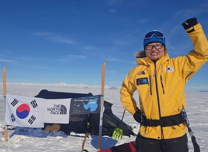 김영미 대장, 걸어서 1700km 남극대륙 단독 횡단 성공... 그 뒤엔 전폭적인 ‘이 기업’ 후원 있었다