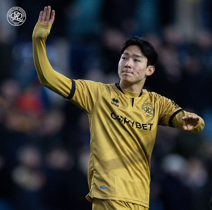 19살 ‘슈퍼루키’ 양민혁, QPR 임대 4일 만에 ‘영국 무대’ 데뷔전 치렀다