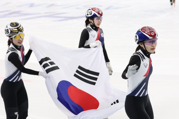 최민정·김길리·이소연, 하얼빈 동계아시안게임서 쇼트트랙 여자 500m ‘메달 싹쓸이’