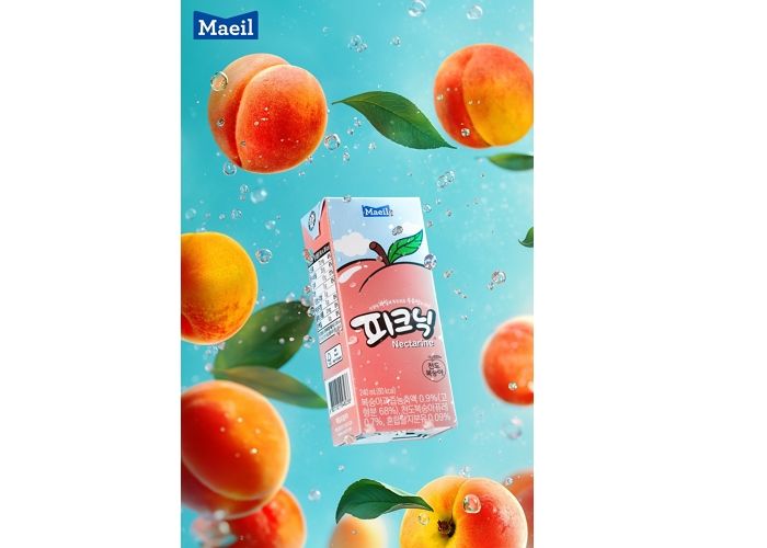 매일유업의 국민음료 ‘피크닉’... 진짜 과일 퓨레 담은 ‘천도복숭아 맛’ 출시