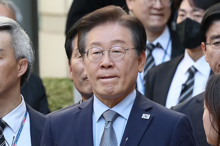 이재명 보자 ‘이 행위’해 체포된 40대 男... 검찰 송치됐다