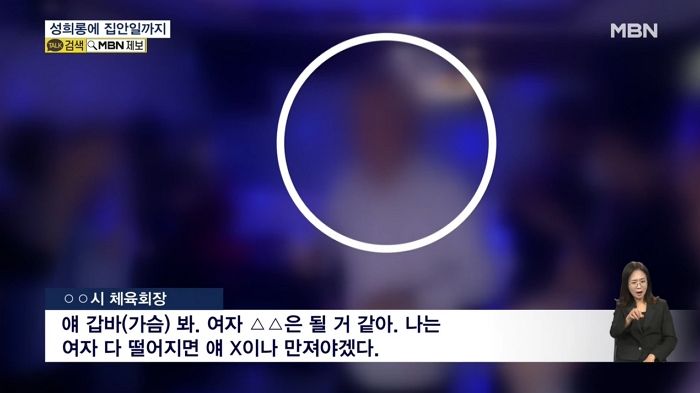 남직원에 “네 가슴 만져야겠다”... 강원지역 체육회장 성희롱·갑질에 직원 10명 퇴사