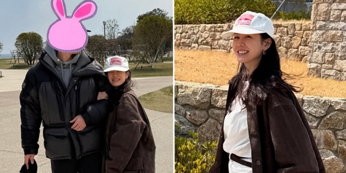 <b>손예진</b>, <b>현빈</b>과 팔짱 끼고 미소... 폭풍 럽스타그램