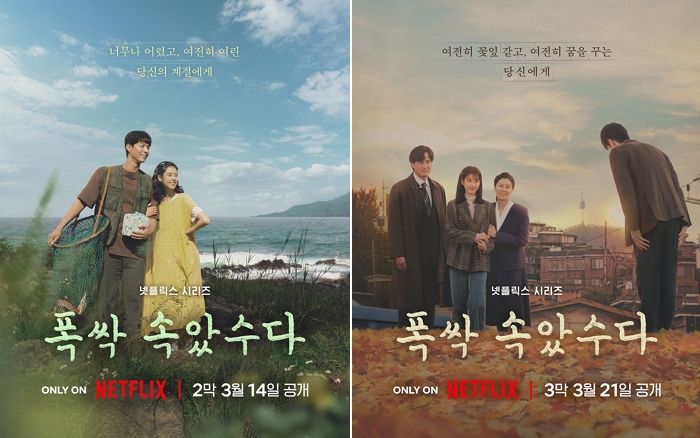 아이유·박보검의 ‘폭싹 속았수다’, 전 세계 울렸다... 넷플릭스 글로벌 2위