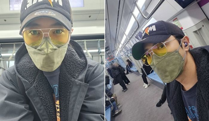 ‘태양의 후예’ 진구, GTX타고 출근한다... 세상 털털한 셀카 공개
