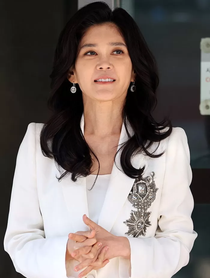 이부진 호텔신라 사장이 21일 오전 서울 중구 삼성전자 장충동사옥에서 열린 주주총회에 참석하고 있다. / 뉴스1  