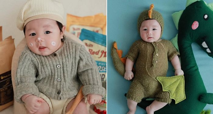 심형탁♥사야 아들, 생후 50일만에 완성형 미모... “최고 잘생긴 도라에몽”